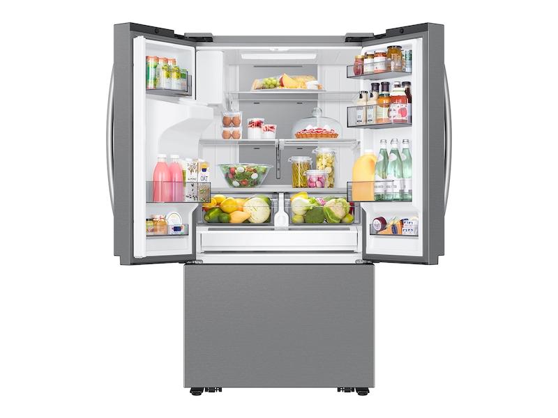 Samsung RF27CG5900SR 25 Cu. Ft. Mega Capacity Counter Depth 3-Door French Door Refrigerator With Family Hub™ In Stainless Steel