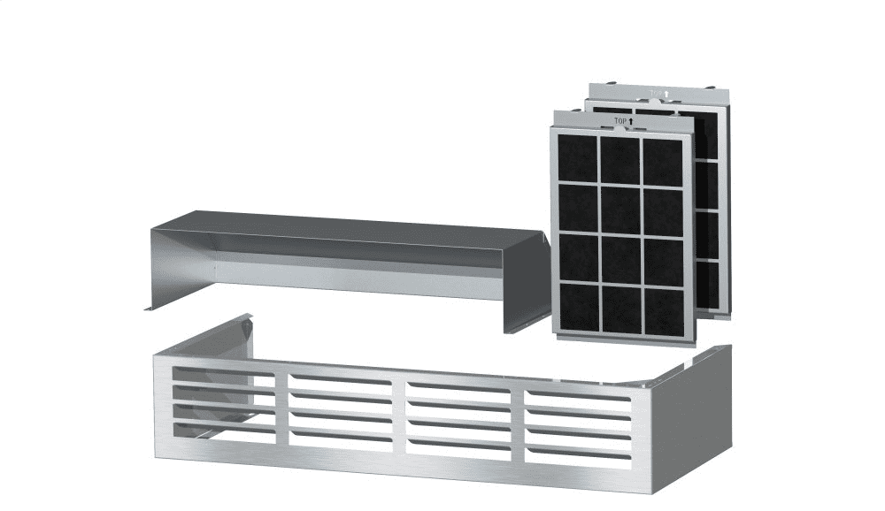 Miele DRUU30 Druu 30 - Air Recirculation Kit Kit For Converting A Range Hood To Recirculation Mode.