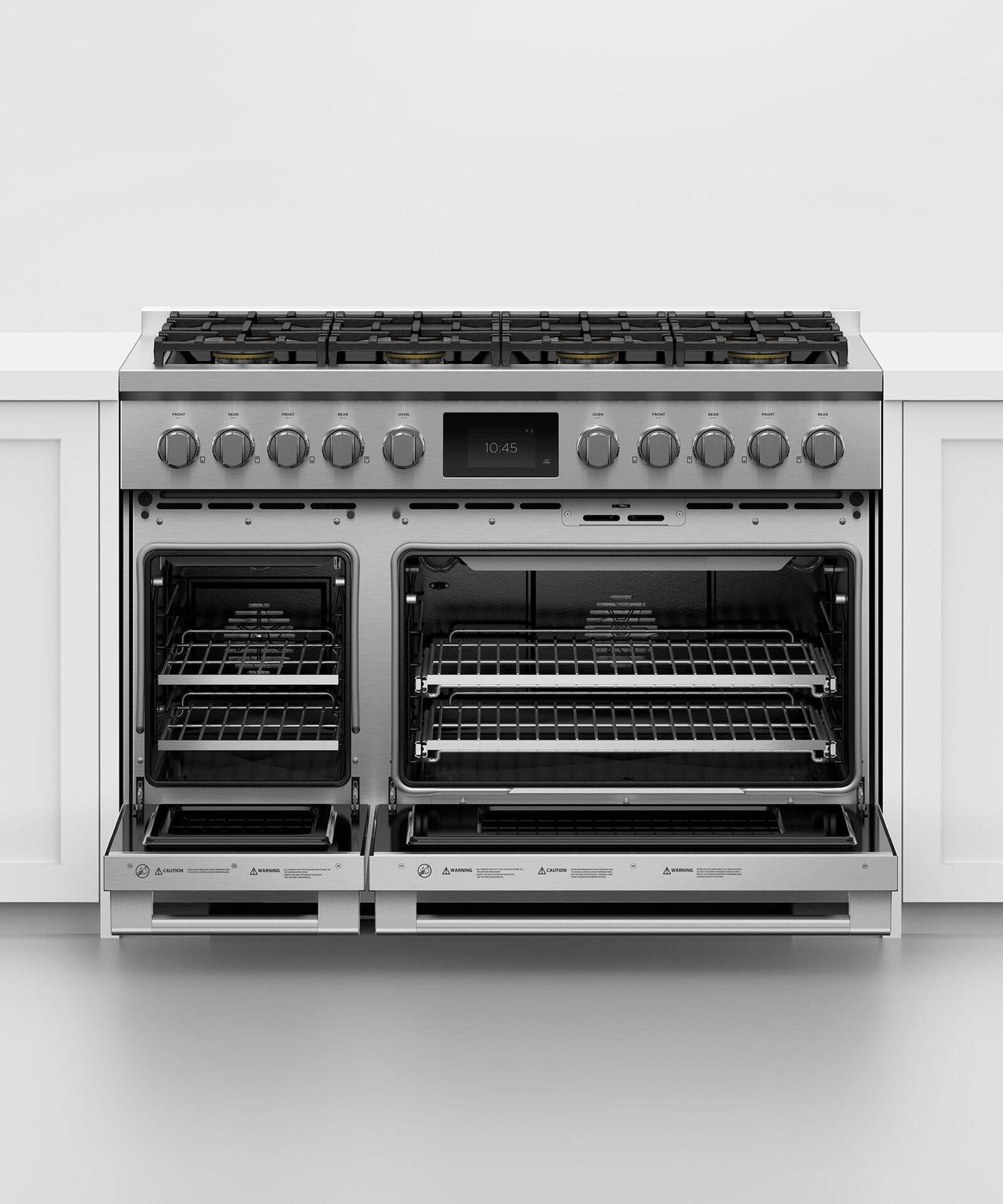 Fisher & Paykel RDV3488L Dual Fuel Range, 48", 8 Burners, Self-Cleaning, Lpg