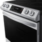 Samsung NE63CB831512 Bespoke 6.3 Cu. Ft. Smart Slide-In Electric Range With Air Fry & Convection In White Glass
