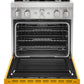 Kitchenaid KFDC500JYP Kitchenaid® 30'' Smart Commercial-Style Dual Fuel Range With 4 Burners - Yellow Pepper