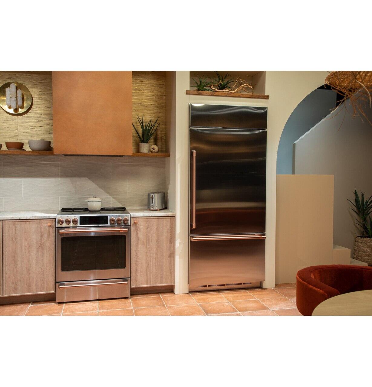 Cafe CDB36LP2PS1 Café™ 21.3 Cu. Ft. Built-In Bottom-Freezer Refrigerator