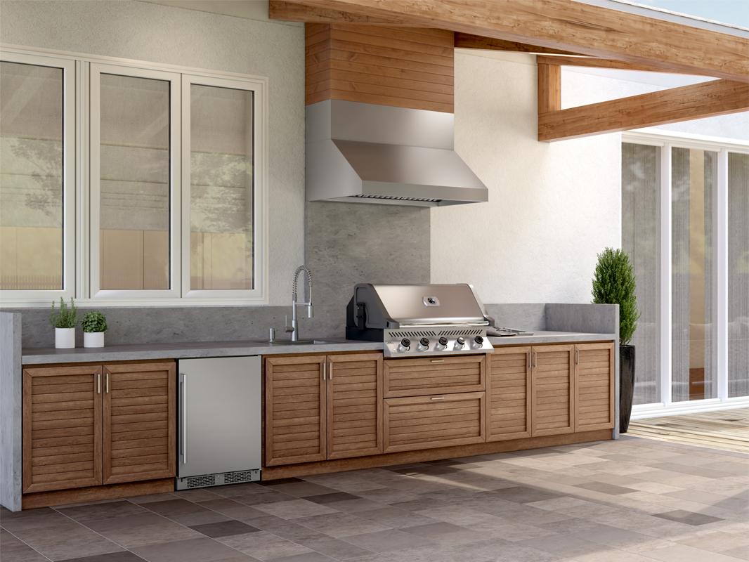 Zephyr AK7836CS 36" Cypress Wall Outdoor