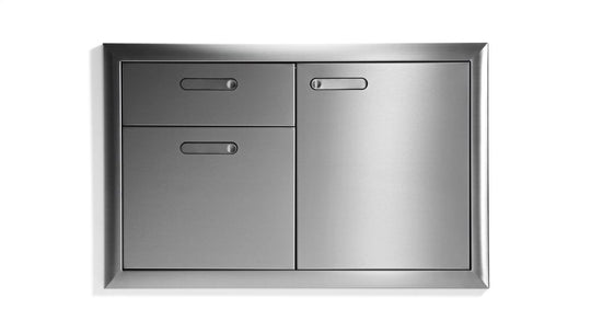 Lynx LSA364 36" Storage Door & Double Drawer Combination