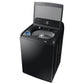 Samsung WA45T3400AV 4.5 Cu. Ft. Capacity Top Load Washer With Active Waterjet In Black Stainless Steel