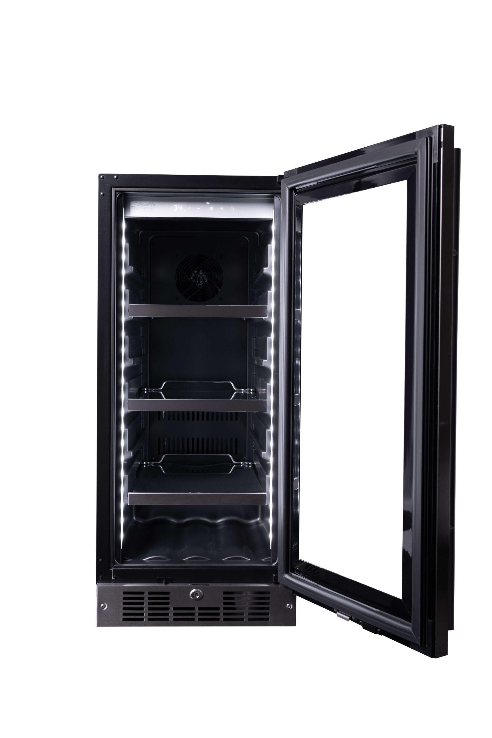 Silhouette SPRBC031D1SS Silhouette - 3.1 Cu. Ft. Built-In Under Counter Beverage Center