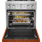Kitchenaid KFDC500JSC Kitchenaid® 30'' Smart Commercial-Style Dual Fuel Range With 4 Burners - Scorched Orange