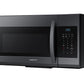 Samsung ME17R7021EG 1.7 Cu. Ft. Over-The-Range Microwave In Black Stainless Steel