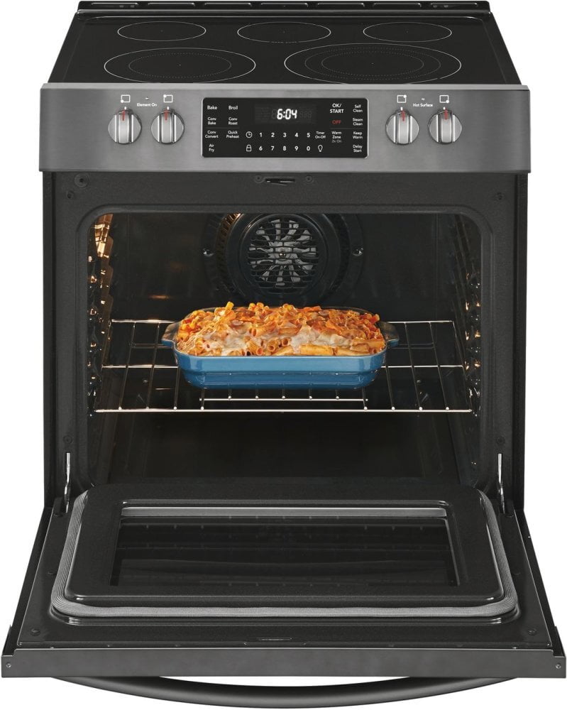 Frigidaire FGEH3047VD Frigidaire Gallery 30'' Front Control Electric Range With Air Fry