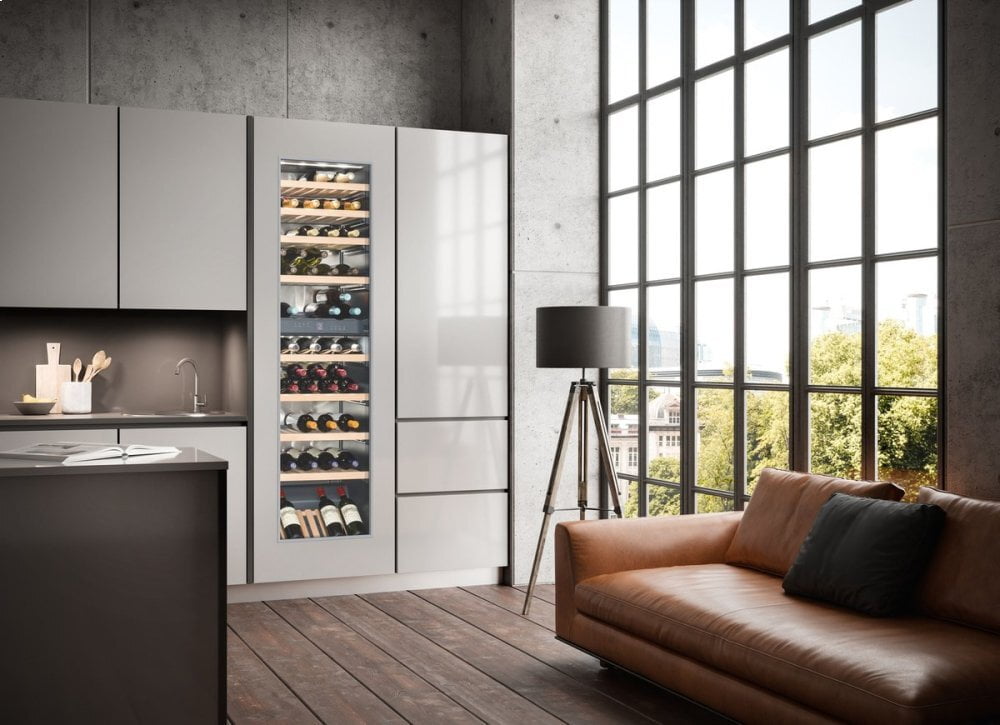 Liebherr HW8000 24" Built-In Multi-Temperature Wine Cabinet