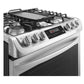 Lg LSG4515ST 6.3 Cu. Ft. Smart Wi-Fi Enabled Gas Single Oven Slide-In Range With Probake Convection®