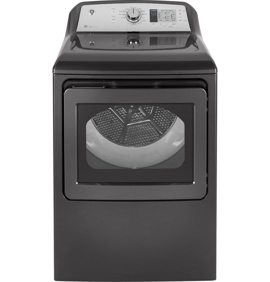 Ge Appliances GTD65GBPLDG Ge® 7.4 Cu. Ft. Capacity Aluminized Alloy Drum Gas Dryer With He Sensor Dry