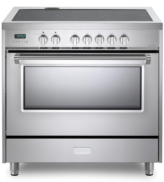Verona VDFSIE365SS Stainless Steel 36" Designer Induction Range