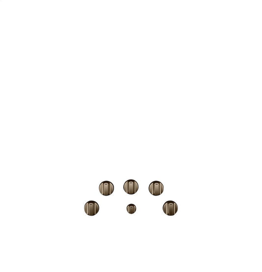 Cafe CXCE1HKPMBZ Café 5 Electric Cooktop Knobs - Brushed Bronze