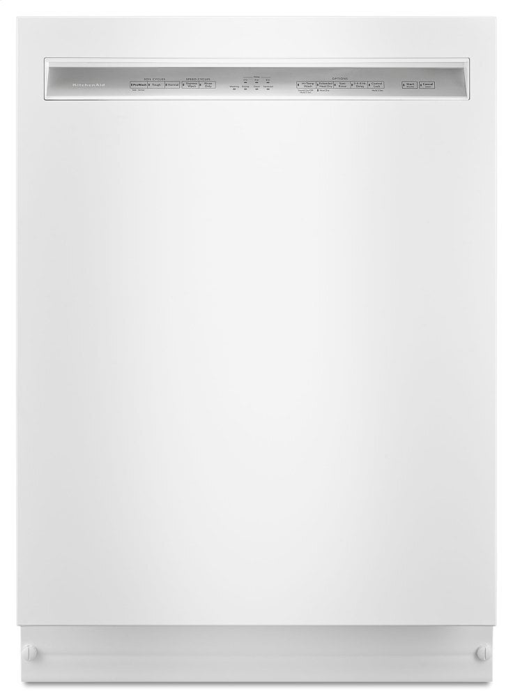 Kitchenaid KDFE104HWH 46 Dba Dishwasher With Prowash&#8482;, Front Control - White