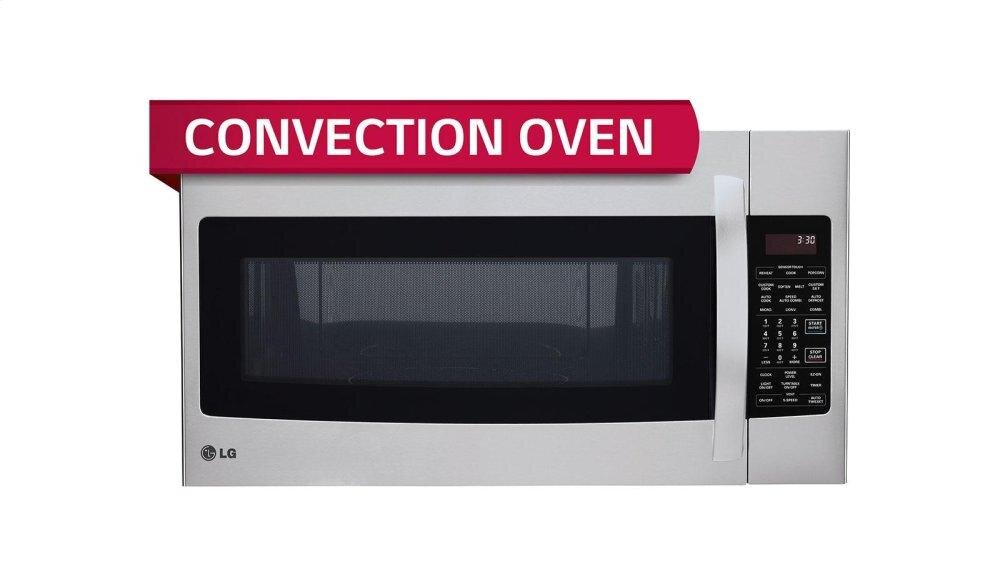 Lg LMVH1711ST 1.7 Cu. Ft. Over-The-Range Convection Microwave Oven