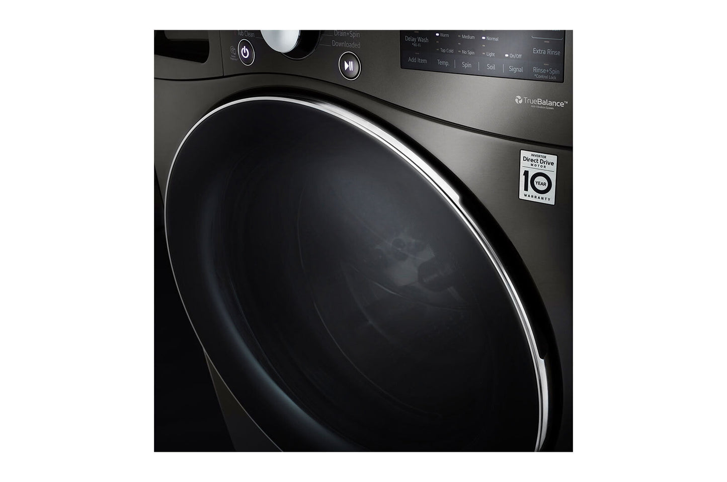 Lg WM4200HBA 5.0 Cu. Ft. Mega Capacity Smart Wi-Fi Enabled Front Load Washer With Turbowash&#8482; 360(Degree) And Built-In Intelligence
