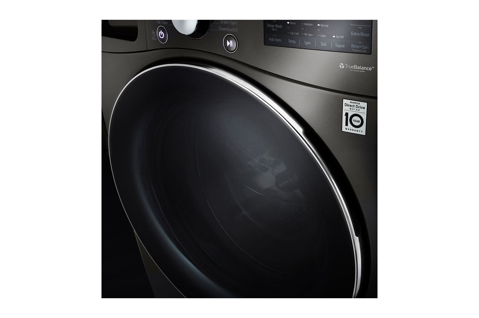 Lg WM4200HBA 5.0 Cu. Ft. Mega Capacity Smart Wi-Fi Enabled Front Load Washer With Turbowash&#8482; 360(Degree) And Built-In Intelligence