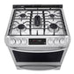 Lg LSD4913ST 6.3 Cu. Ft. Smart Wi-Fi Enabled Dual Fuel Slide-In Range With Probake Convection® And Easyclean®