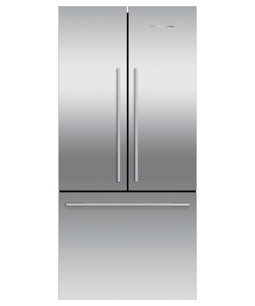 Fisher & Paykel RF170ADJX4 Freestanding French Door Refrigerator Freezer, 32", 16.9 Cu Ft, Ice