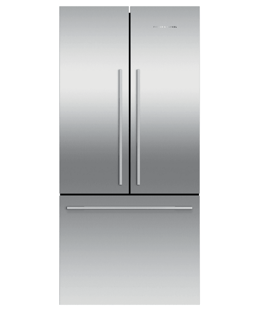Fisher & Paykel RF170ADJX4 Freestanding French Door Refrigerator Freezer, 32", 16.9 Cu Ft, Ice
