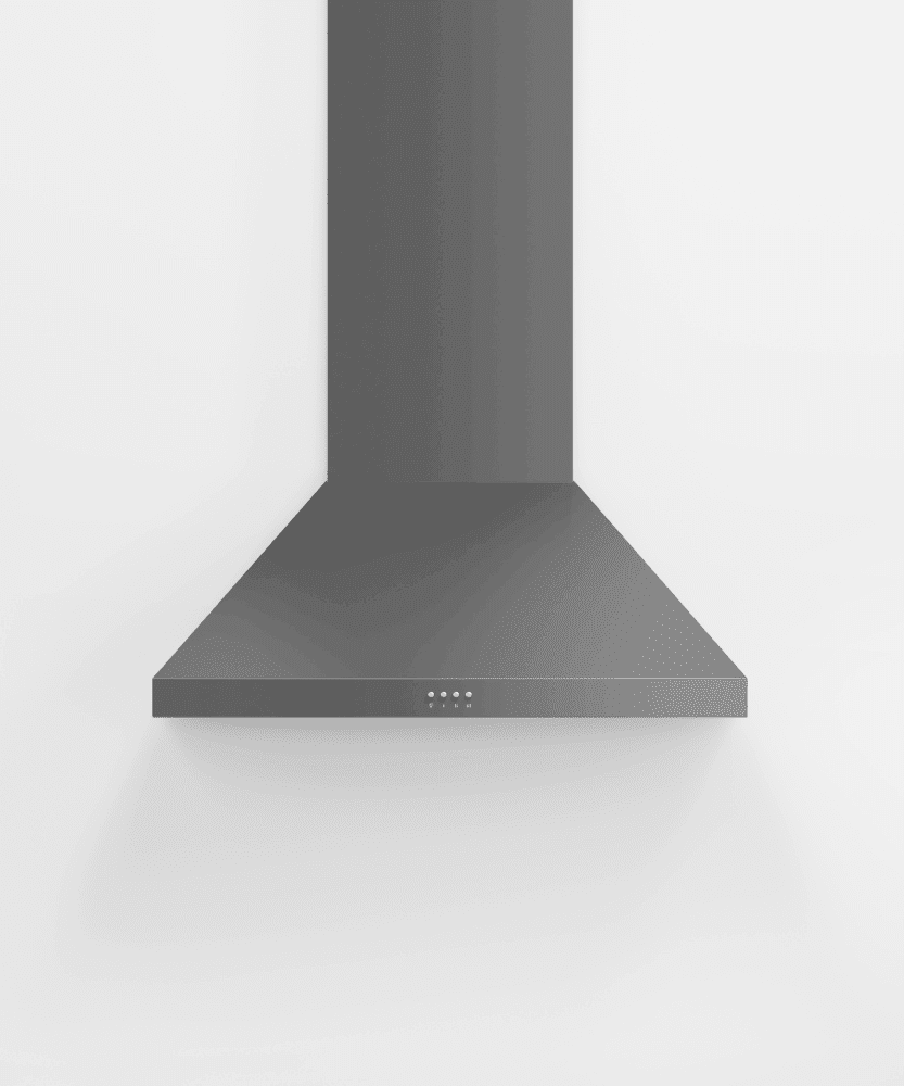Fisher & Paykel HC30PCB1 Wall Range Hood, 30", Pyramid Chimney