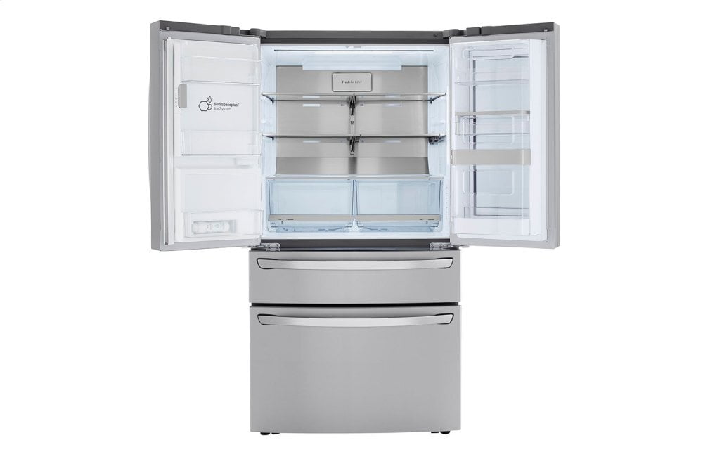 Lg LRMVS3006S 30 Cu. Ft. Smart Wi-Fi Enabled Instaview™ Door-In-Door® Refrigerator With Craft Ice™ Maker