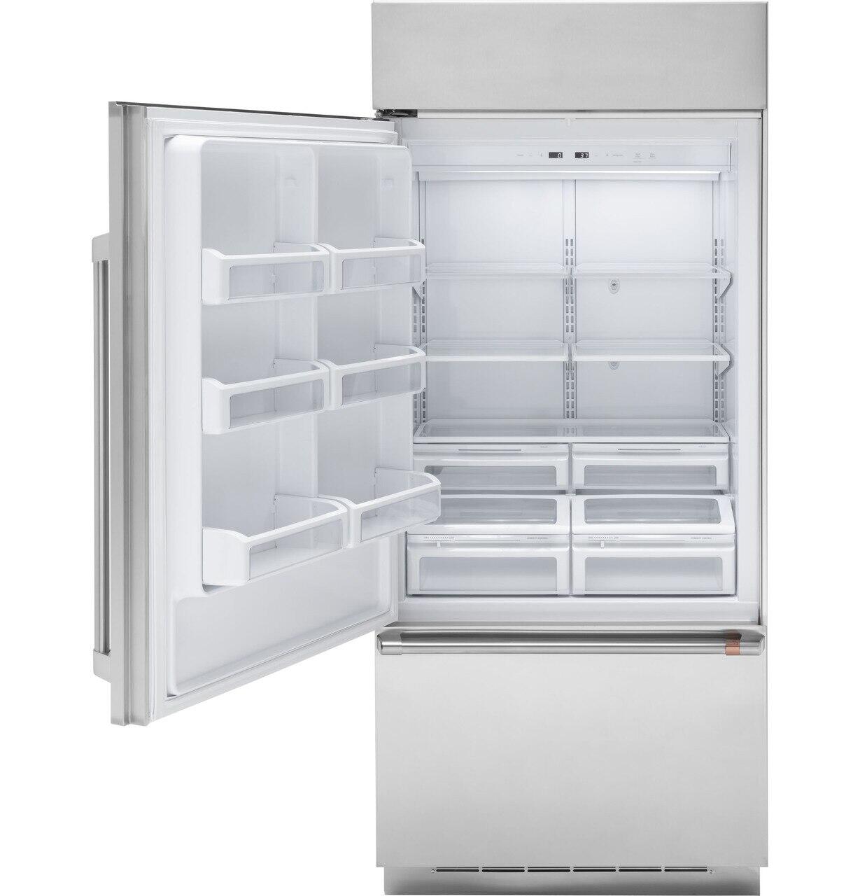 Cafe CDB36LP2PS1 Café™ 21.3 Cu. Ft. Built-In Bottom-Freezer Refrigerator