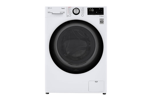 Lg WM3555HWA 2.4 Cu.Ft. Smart Wi-Fi Enabled Compact Front Load All-In-One Electric Washer/Dryer Combo With Built-In Intelligence