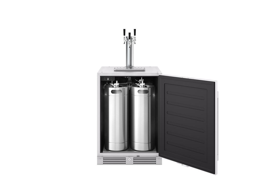 Zephyr PRKB24C01ASOD 24" Outdoor Kegerator & Beverage Cooler
