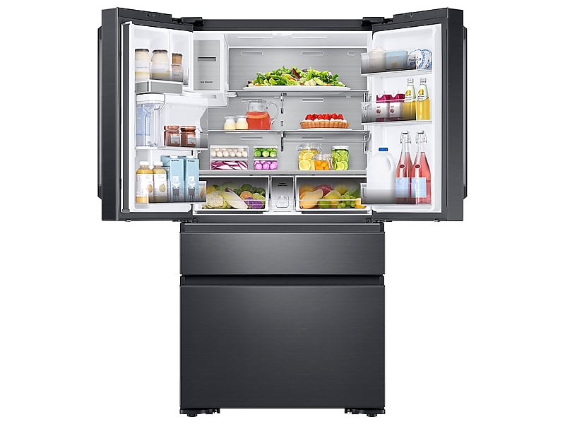 Samsung RF23M8590SG 22 Cu. Ft. Family Hub&#8482; Counter Depth 4-Door French Door Refrigerator In Black Stainless Steel