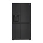Lg LRSXS2706B 27 Cu. Ft. Side-By-Side Refrigerator With Smooth Touch Ice Dispenser