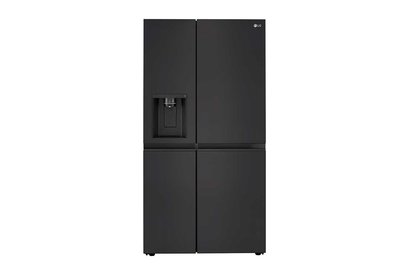 Lg LRSXS2706B 27 Cu. Ft. Side-By-Side Refrigerator With Smooth Touch Ice Dispenser