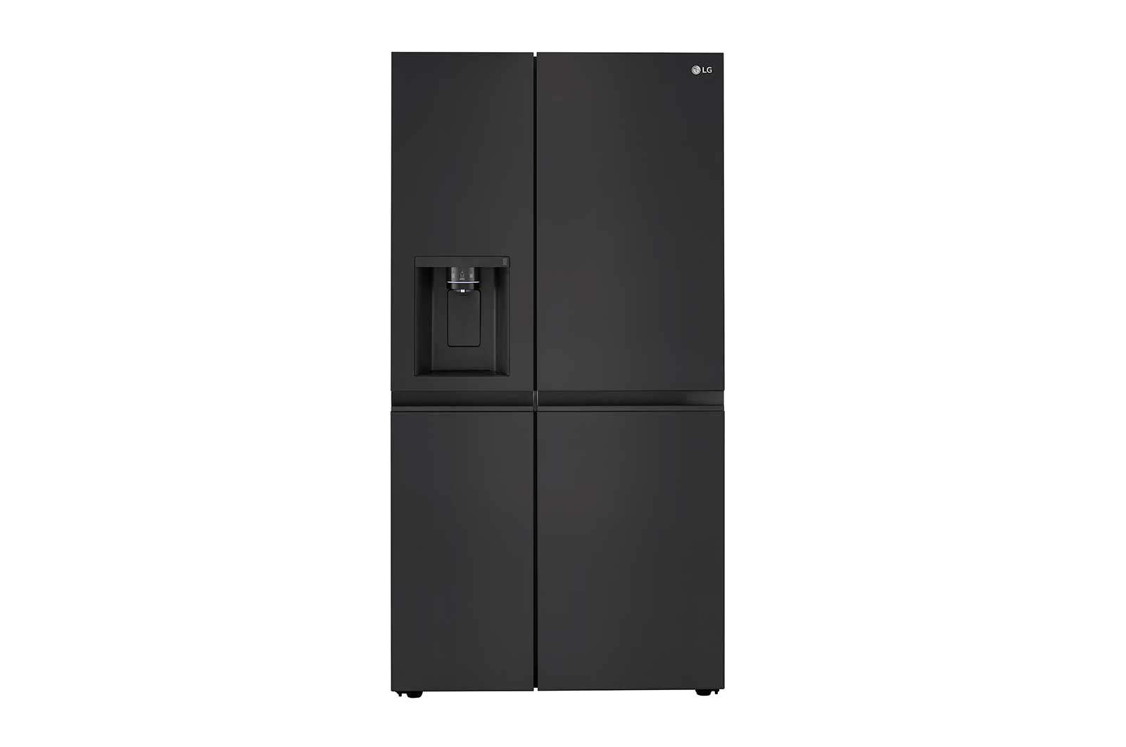 Lg LRSXS2706B 27 Cu. Ft. Side-By-Side Refrigerator With Smooth Touch Ice Dispenser
