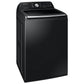 Samsung WA45T3400AV 4.5 Cu. Ft. Capacity Top Load Washer With Active Waterjet In Black Stainless Steel