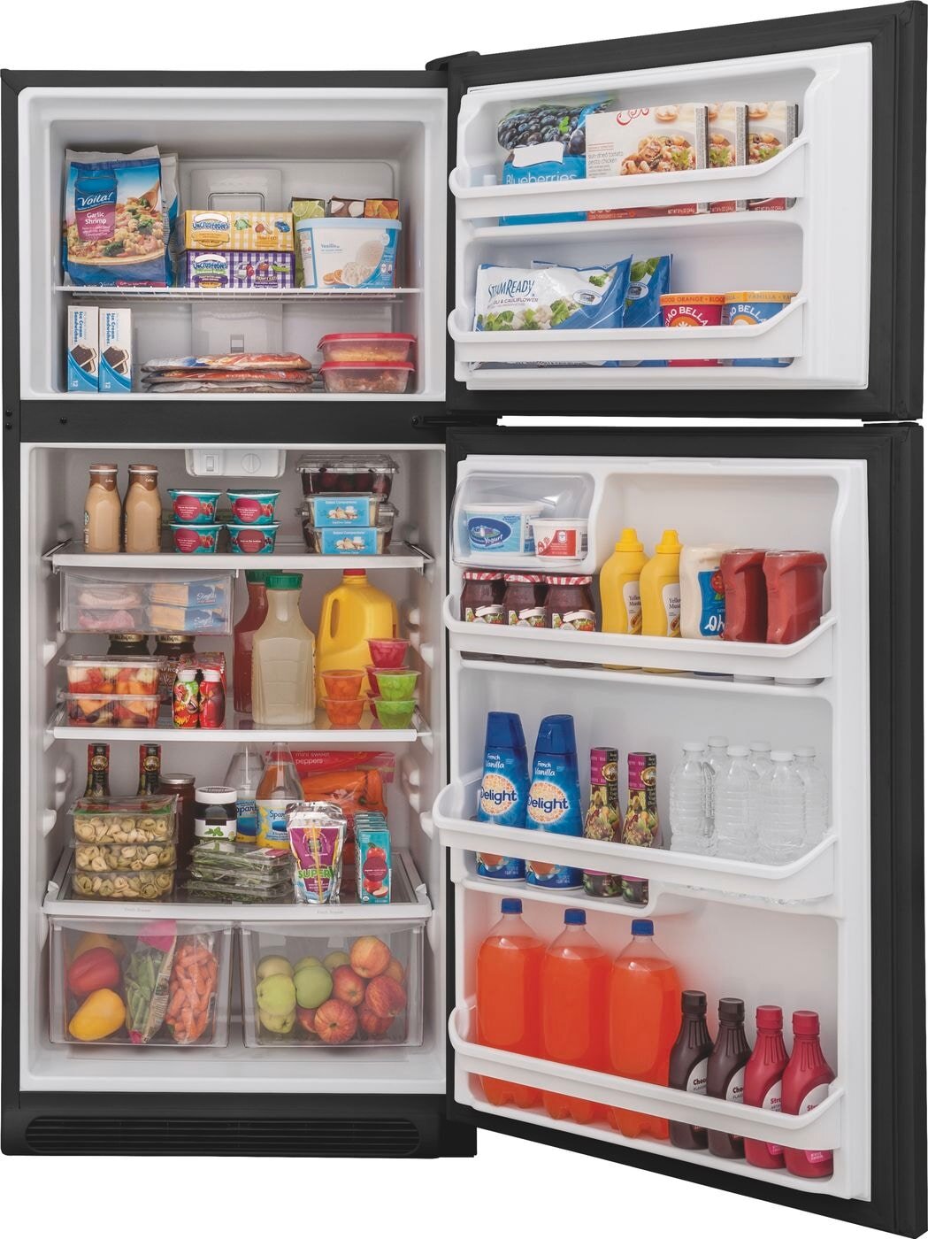 Frigidaire FFTR2021TB Frigidaire 20.4 Cu. Ft. Top Freezer Refrigerator