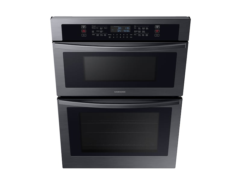 Samsung NQ70T5511DG 30" Microwave Combination Wall Oven With Wi-Fi In Black Stainless Steel