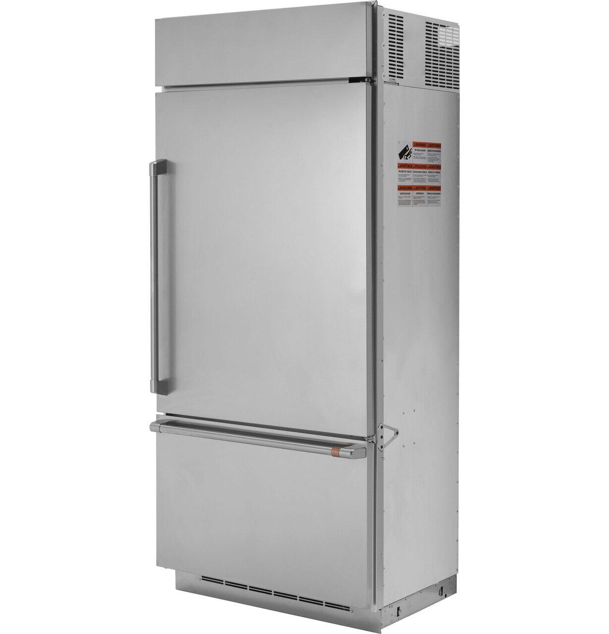 Cafe CDB36RP2PS1 Café&#8482; 21.3 Cu. Ft. Built-In Bottom-Freezer Refrigerator