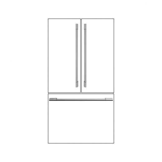 Fulgor Milano F6HK36FFBS 36" French Door Fridge Handle Kit