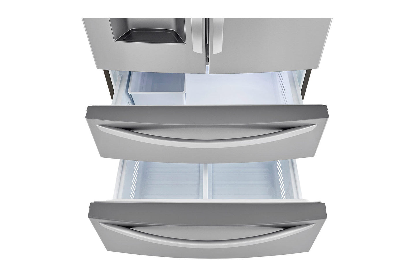 Lg LMXC22626S 22 Cu Ft. Smart Counter Depth Double Freezer Refrigerator