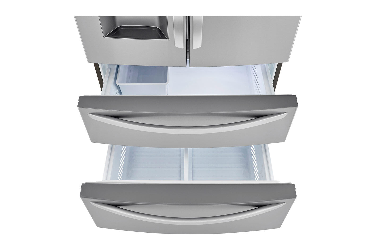 Lg LMXC22626S 22 Cu Ft. Smart Counter Depth Double Freezer Refrigerator