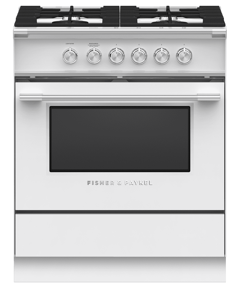 Fisher & Paykel KICKOR30W1 White Kickstrip For Classic Freestanding Range, 30"