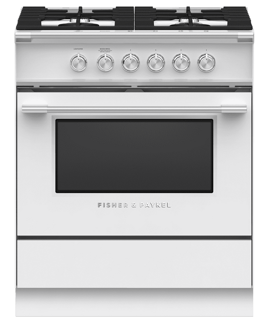Fisher & Paykel KICKOR30W1 White Kickstrip For Classic Freestanding Range, 30"
