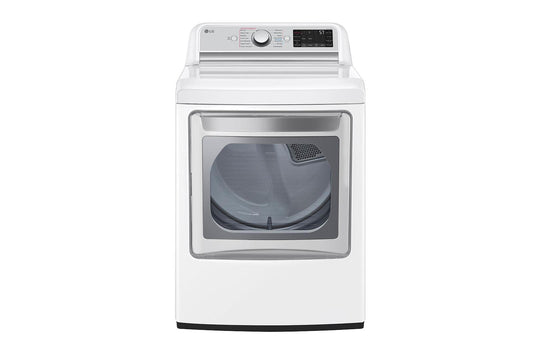 Lg DLGX7901WE 7.3 Cu. Ft. Ultra Large Capacity Smart Wi-Fi Enabled Rear Control Gas Dryer With Turbosteam™