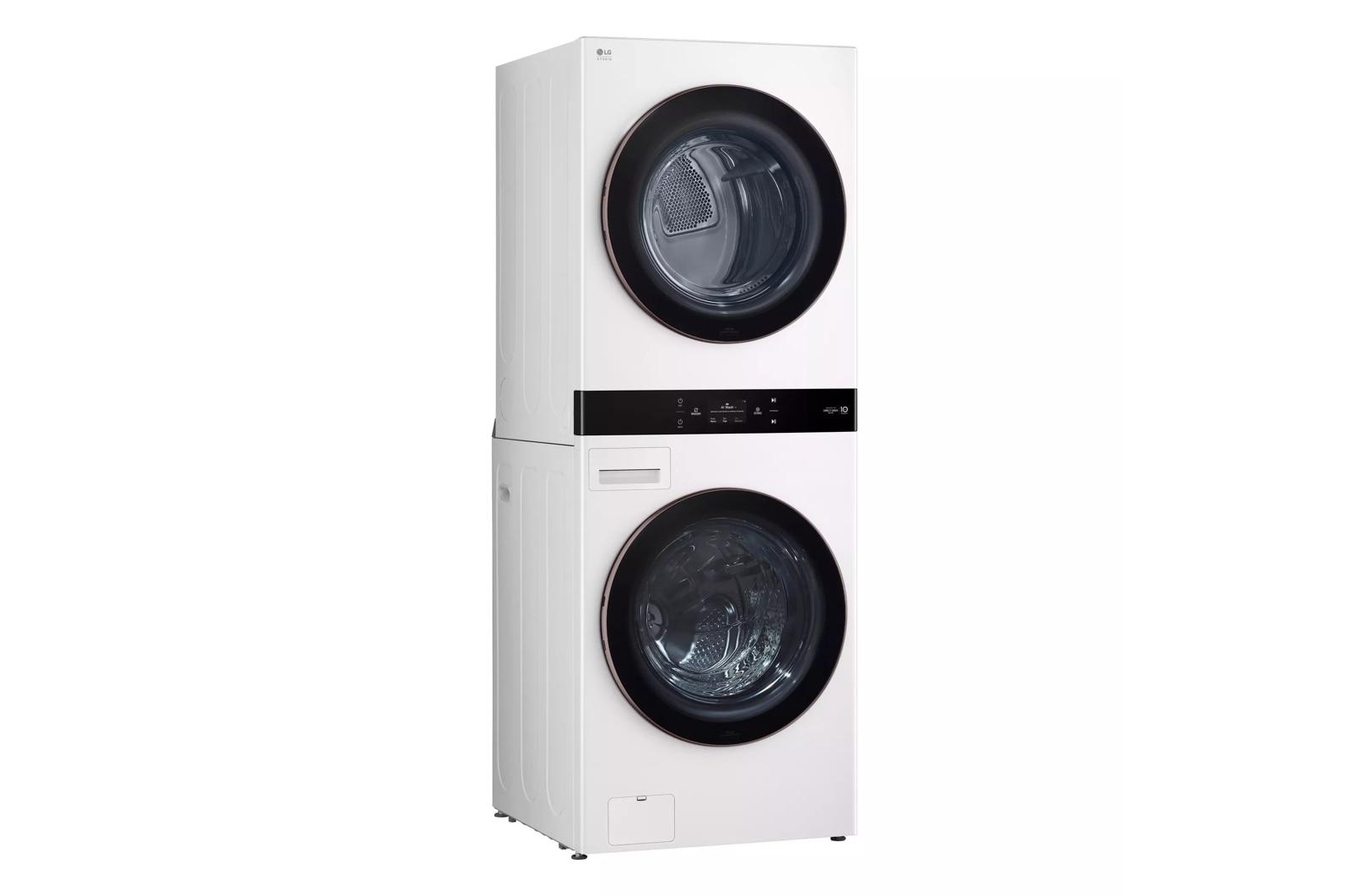 Lg SWWG50W4 Lg Studio Washtower™ Smart Front Load 5.0 Cu. Ft. Washer And 7.4 Cu. Ft. Gas Dryer With Center Control™