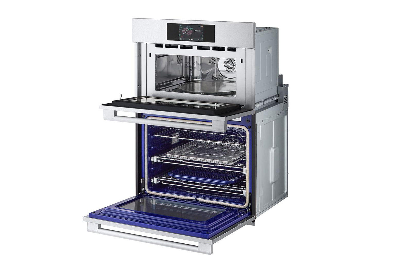 Lg WCES6428F Lg Studio 1.7/4.7 Cu. Ft. Combination Double Wall Oven With Air Fry