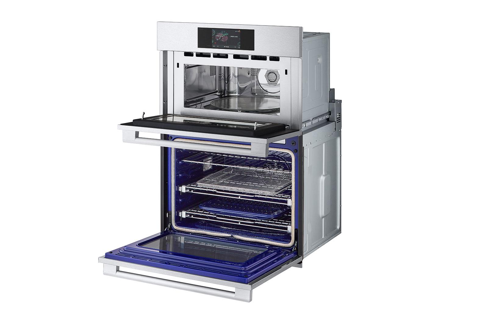 Lg WCES6428F Lg Studio 1.7/4.7 Cu. Ft. Combination Double Wall Oven With Air Fry