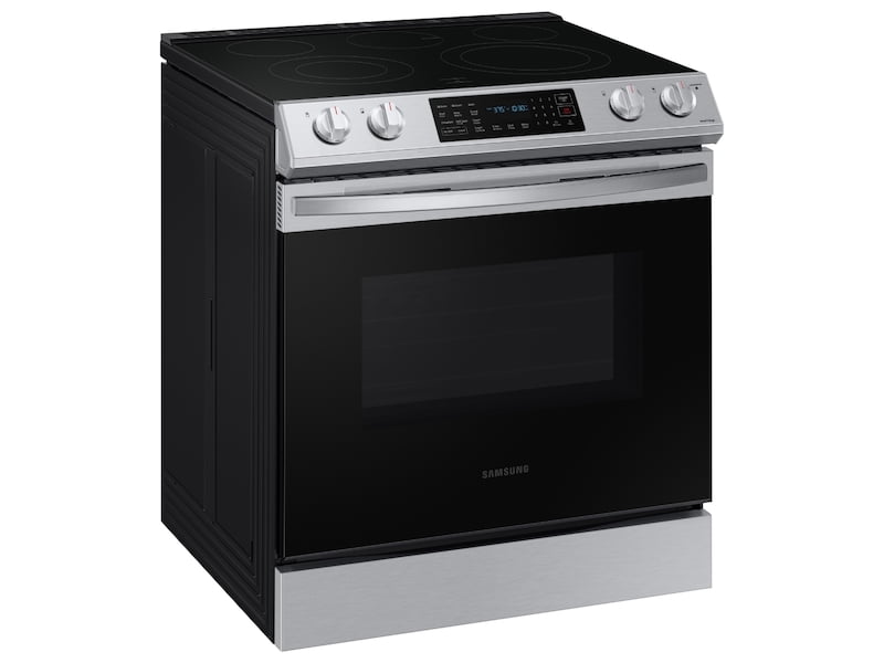 Samsung NE63T8311SS 6.3 Cu. Ft. Front Control Slide-In Electric Range With Convection & Wi-Fi In Stainless Steel