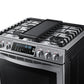 Samsung NX58H9950WS 5.8 Cu. Ft. Chef Collection Slide-In Gas Range With True Convection In Stainless Steel