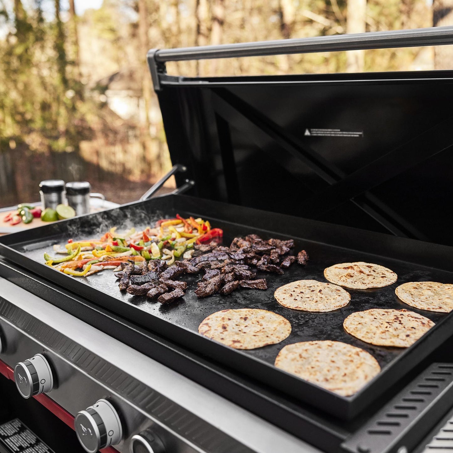 Weber 1500216 Slate™ 36" Rust-Resistant Griddle - Black